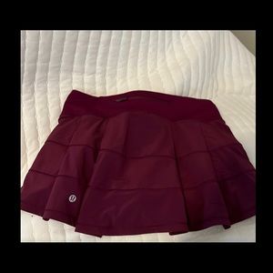 Lululemon pace rival skirt size 4